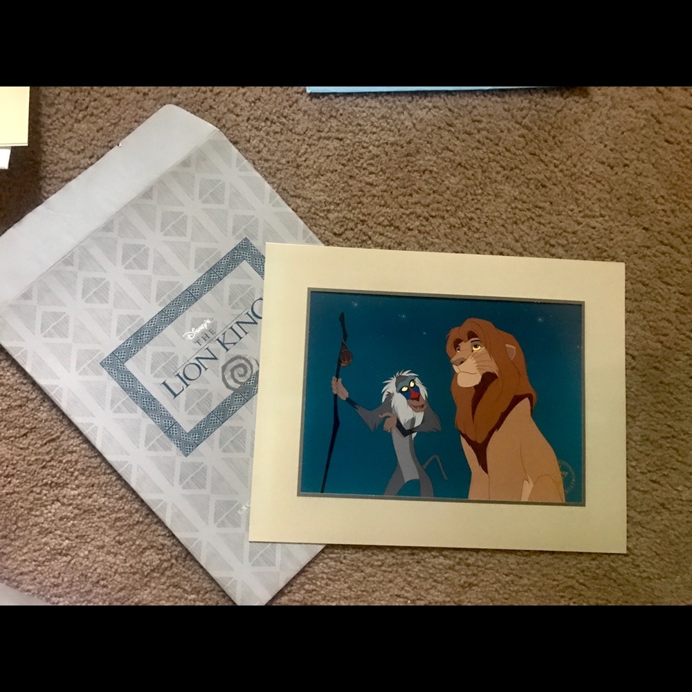 DISNEY LION KING LITHOGRAPH❗️